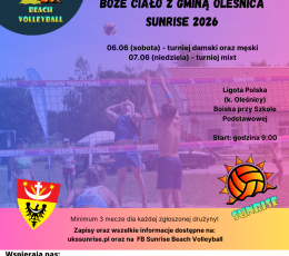 Boże Ciało z Gminą Oleśnica Sunrise...